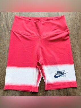 🆕 NIKE | One Dri Fit Bike Shorts | Colorblock Biker Shorts | Athletic | Gym